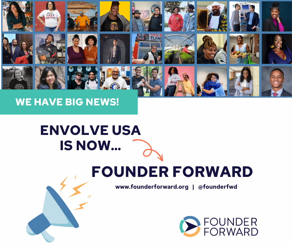 Envolve USA is now Founder Forward